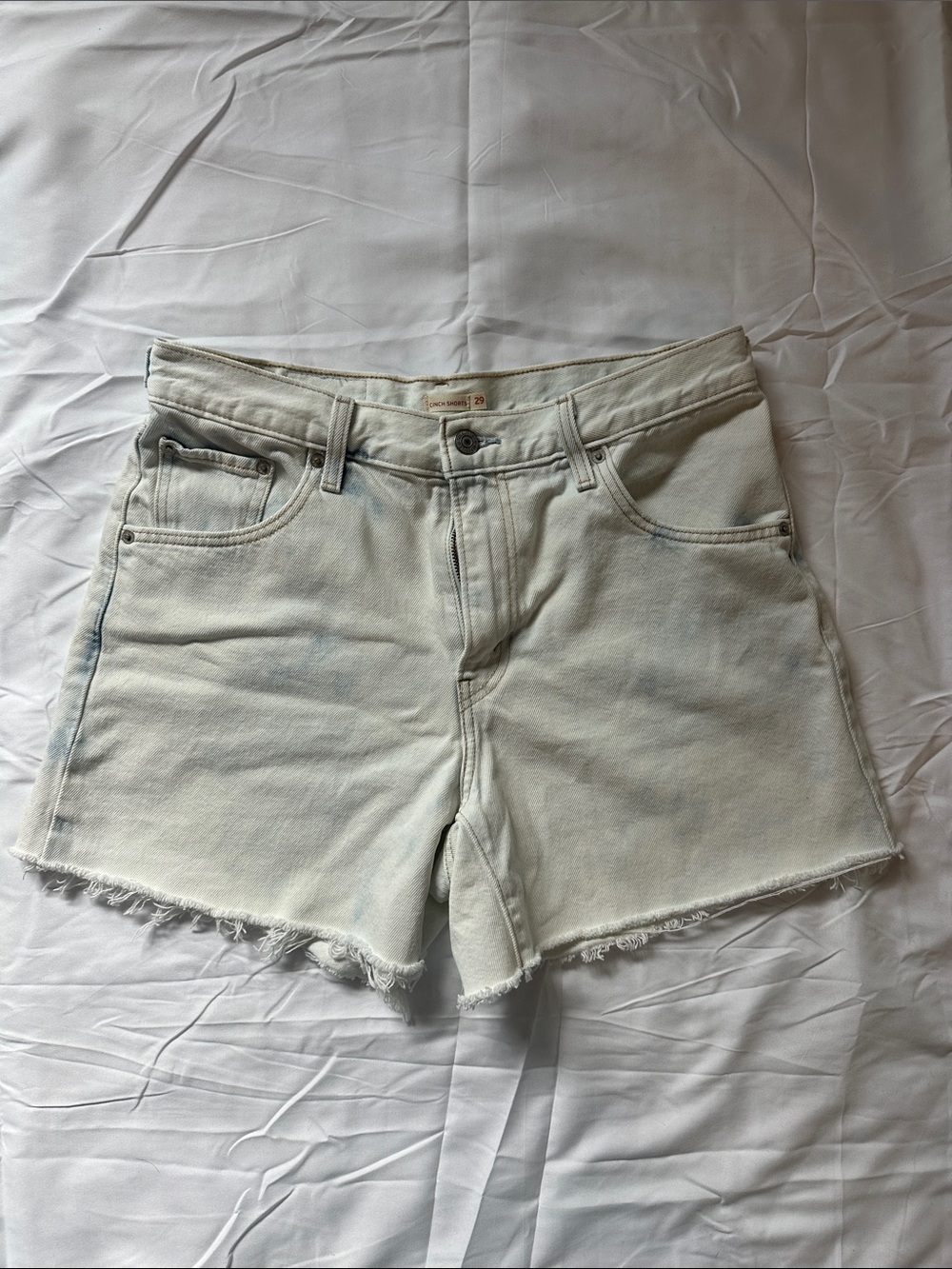 Levi's Cut-Off Denim Shorts